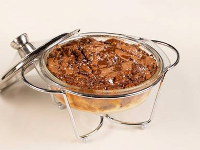 Salted Dark & Milk Chocolate Pudding