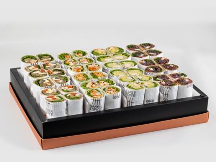 Oriental Wrap Sandwich Tray