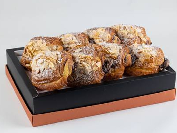 Chocolate Almond Croissant Tray