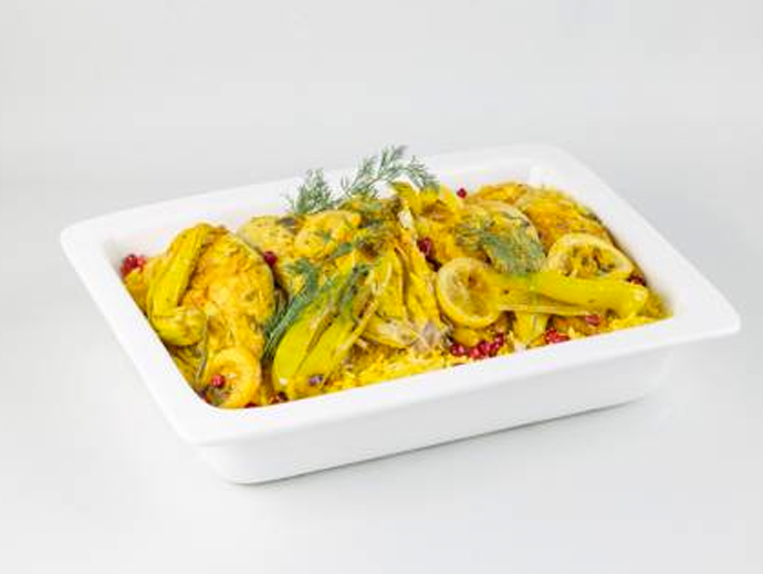 Roasted Sea Bream & Saffron Rice