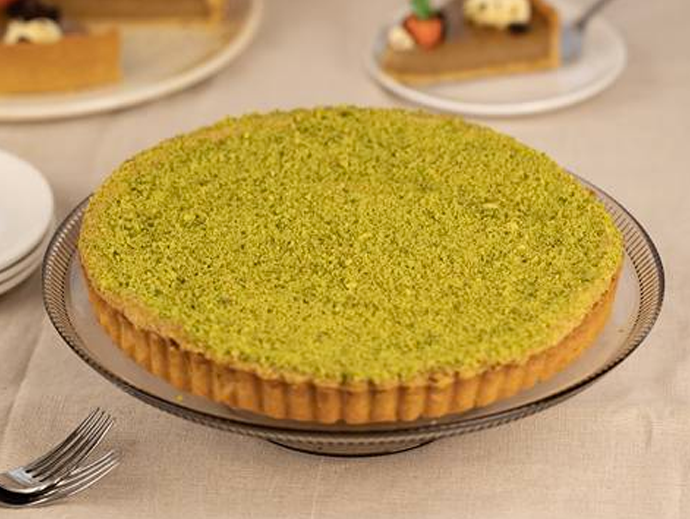 Pistachio Cheese Tart